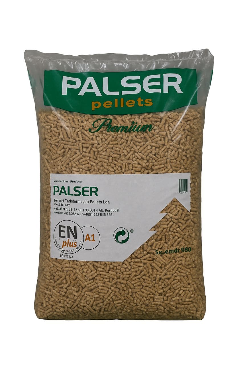 Palser Pellet 77 sacos de 15 kg por palete
