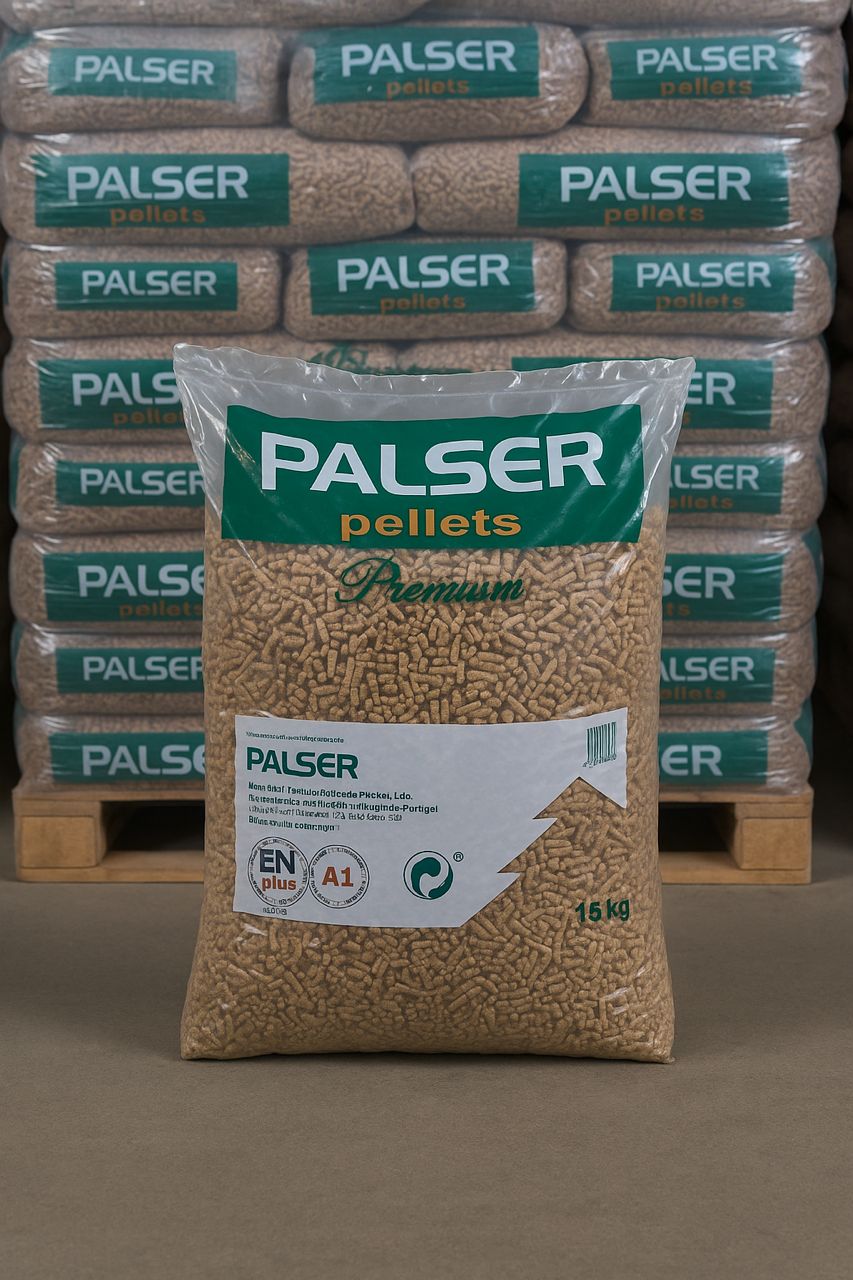 Palser Pellet 77 sacos de 15 kg por palete